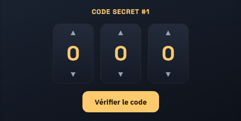 Illustration Code Secret, coffre-fort et molettes à chiffres
